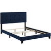 Modway Amira Queen Performance Velvet Bed MOD-5867-MID Midnight Blue