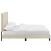 Modway Melanie King Tufted Button Upholstered Fabric Platform Bed MOD-5994-BEI Beige