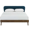 Modway Gianna Queen Upholstered Polyester Fabric Platform Bed MOD-6004-BLU Blue