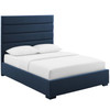 Modway Genevieve Queen Upholstered Fabric Platform Bed MOD-6049-BLU Blue