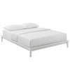 Modway Lodge Queen Wood Platform Bed Frame MOD-6055-WHI White