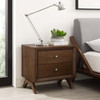 Modway Providence Nightstand or End Table MOD-6057-WAL Walnut