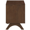 Modway Providence Nightstand or End Table MOD-6057-WAL Walnut