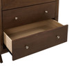 Modway Providence Five-Drawer Chest or Stand MOD-6058-WAL Walnut