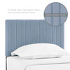 Modway Keira Twin Performance Velvet Headboard MOD-6093-LBU Light Blue