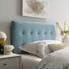 Modway Emily Twin Biscuit Tufted Performance Velvet Headboard MOD-6114-LBU Light Blue