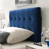 Modway Emily Twin Biscuit Tufted Performance Velvet Headboard MOD-6114-NAV Navy