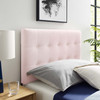 Modway Emily Twin Biscuit Tufted Performance Velvet Headboard MOD-6114-PNK Pink