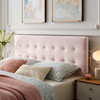 Modway Emily Full Biscuit Tufted Performance Velvet Headboard MOD-6115-PNK Pink