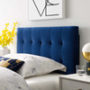 Modway Lily Biscuit Tufted Twin Performance Velvet Headboard MOD-6118-NAV Navy
