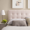 Modway Lily Biscuit Tufted Full Performance Velvet Headboard MOD-6119-PNK Pink