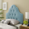 Modway Sovereign Twin Diamond Tufted Performance Velvet Headboard MOD-6122-LBU Light Blue