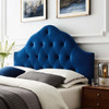 Modway Sovereign Queen Diamond Tufted Performance Velvet Headboard MOD-6124-NAV Navy