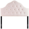 Modway Sovereign Queen Diamond Tufted Performance Velvet Headboard MOD-6124-PNK Pink