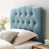 Modway Annabel Twin Diamond Tufted Performance Velvet Headboard MOD-6126-LBU Light Blue