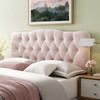 Modway Annabel Full Diamond Tufted Performance Velvet Headboard MOD-6128-PNK Pink