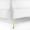 Modway Mira Upholstered Performance Velvet Queen Platform Bed MOD-6131-WHI White