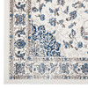 Modway Lilja Distressed Vintage Persian Medallion 8x10 Area Rug R-1127B-810 Ivory and Moroccan Blue