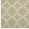 Modway Cerelia Moroccan Trellis 5x8 Indoor and Outdoor Area Rug R-1139B-58 Beige and Light Green