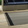 Modway Optica Chevron With End Borders 8x10 Indoor and Outdoor Area Rug R-1141C-810