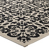 Modway Ariana Vintage Floral Trellis 5x8 Indoor and Outdoor Area Rug R-1142E-58