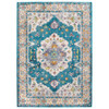 Modway Success Anisah Distressed Floral Persian Medallion 4x6 Area Rug R-1163C-46