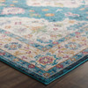 Modway Success Anisah Distressed Floral Persian Medallion 4x6 Area Rug R-1163C-46