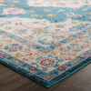 Modway Success Anisah Distressed Floral Persian Medallion 5x8 Area Rug R-1163C-58