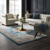 Modway Success Anisah Distressed Floral Persian Medallion 8x10 Area Rug R-1163C-810