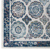 Modway Entourage Odile Distressed Floral Moroccan Trellis 5x8 Area Rug R-1168C-58