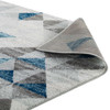 Modway Entourage Elettra Distressed Geometric Triangle Mosaic 5x8 Area Rug R-1176B-58