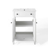 Modway Nantucket 24" Bathroom Vanity EEI-4250-WHI-WHI In White