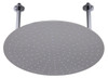 ALFI brand RAIN20R-BSS 20" Round Brushed Solid Stainless Steel Ultra Thin Rain Shower Head