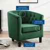 Modway Prospect Performance Velvet Armchair EEI-2613-EME