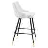 Modway Adorn Performance Velvet Bar Stool EEI-3909-WHI