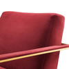 Modway Seg Performance Velvet Accent Chair EEI-4219-GLD-MAR