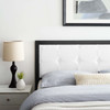 Modway Teagan Tufted Full Headboard MOD-6174-BLK-WHI In Black & White