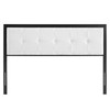 Modway Teagan Tufted Queen Headboard MOD-6176-BLK-WHI In Black & White