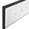 Modway Teagan Tufted King Headboard MOD-6178-BLK-WHI In Black & White