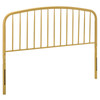 Modway Nova Twin Metal Headboard MOD-6148-GLD In Gold Finish