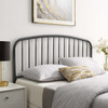 Modway Nova Twin Metal Headboard MOD-6148-GRY In Gray