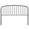 Modway Nova Twin Metal Headboard MOD-6148-GRY In Gray