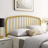 Modway Nova Full Metal Headboard MOD-6149-GLD In Gold Finish