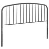 Modway Nova Full Metal Headboard MOD-6149-GRY In Gray