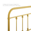 Modway Sage Full Metal Headboard MOD-6153-GLD In Gold Finish