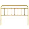 Modway Sage Full Metal Headboard MOD-6153-GLD In Gold Finish