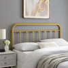 Modway Sage Queen Metal Headboard MOD-6154-GLD In Gold Finish