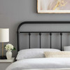 Modway Sage King Metal Headboard MOD-6155-BLK In Black