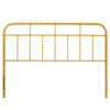 Modway Alessia Full Metal Headboard MOD-6161-GLD In Gold Finish