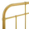 Modway Alessia King Metal Headboard MOD-6163-GLD In Gold Finish